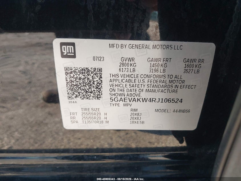 2024 BUICK ENCLAVE SPORT UTILITY VEHICLE 3.6L V-6 DI, DOHC, VVT, REGULAR , 310HP