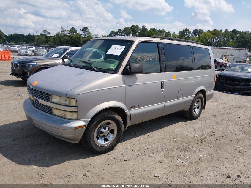 CHEVROLET ASTRO 2000 VIN 1GNDM19W4YB119633