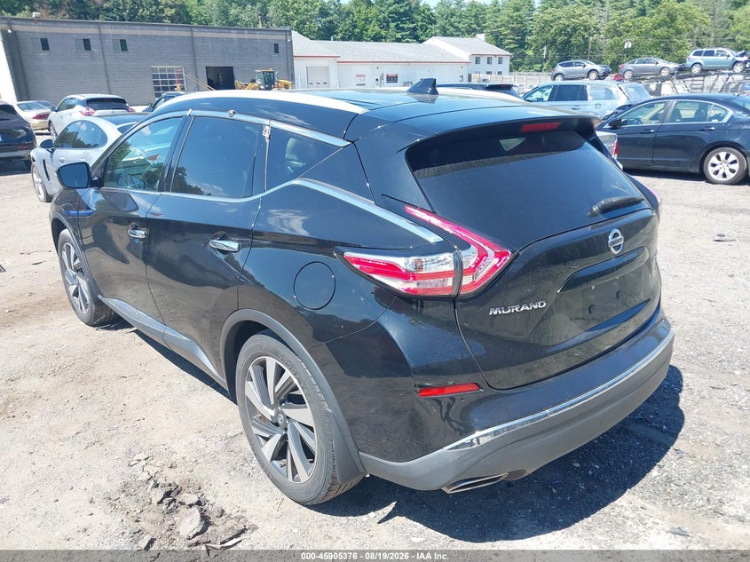 NISSAN MURANO 2017 VIN 5N1AZ2MH5HN151786