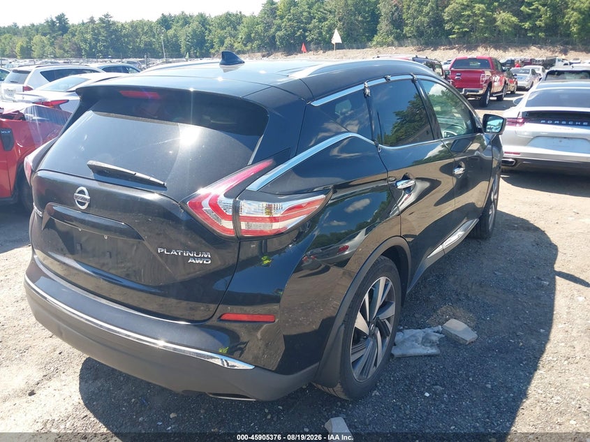 NISSAN MURANO 2017 VIN 5N1AZ2MH5HN151786