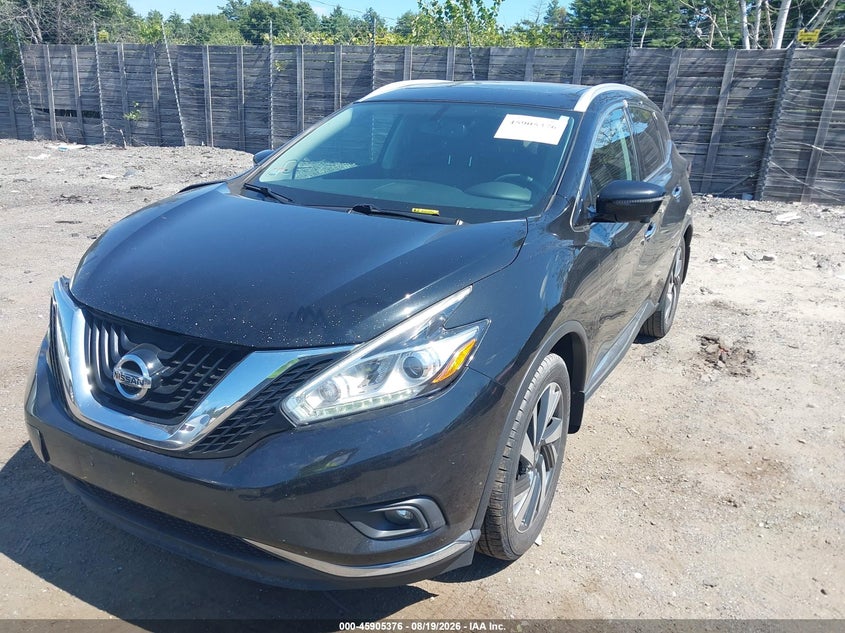 2017 NISSAN MURANO auction photo 2
