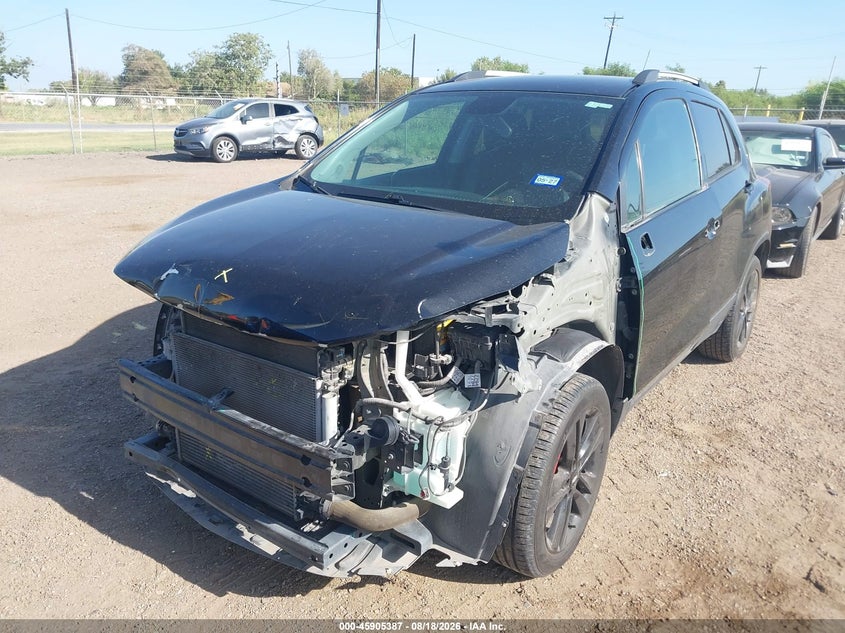 2021 Chevrolet Trax, Front End, IAAI, VIN KL7CJPSB6MB358180 — photo 2