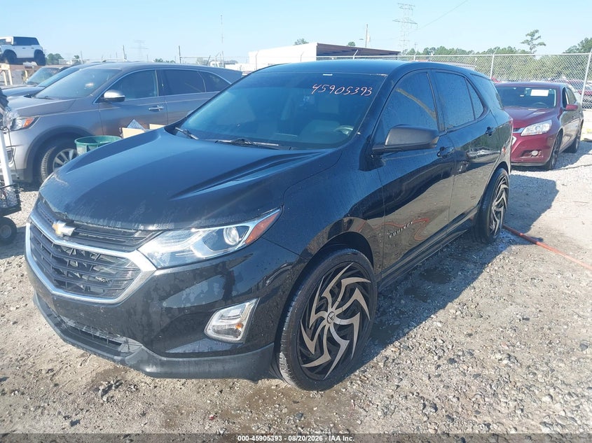 Vin: 2gnaxhev0j6224839, lot: 46404461, chevrolet equinox ls 20182
