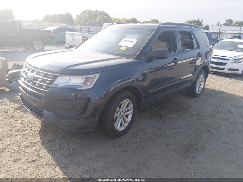 2017 FORD EXPLORER auction photo 2