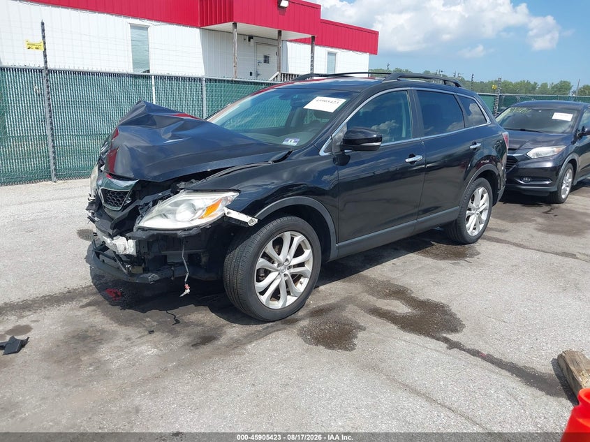 Vin: jm3tb3dv2c0335562, lot: 46404491, mazda cx-9 grand touring 20122