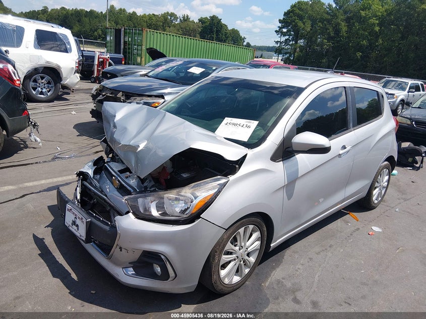 2018 Chevrolet Spark, Удар спереди, IAAI, VIN KL8CD6SA8JC422505 — фото 2