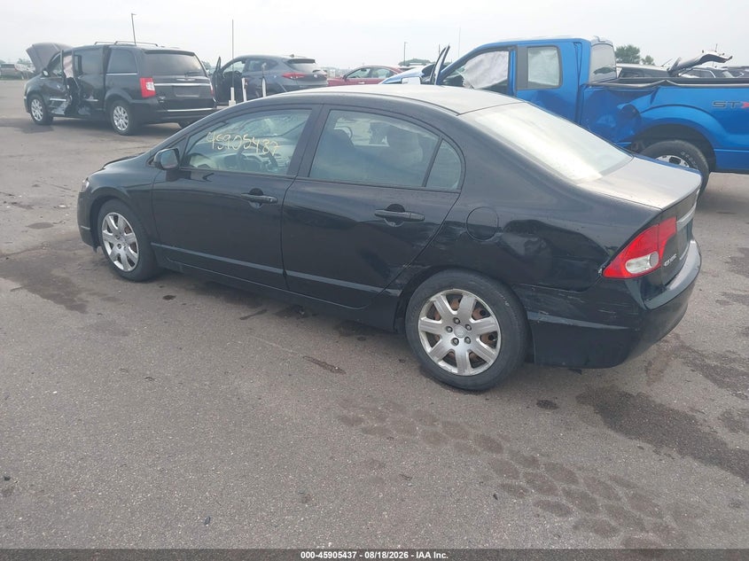 Vin: 2hgfa1f59ah308010, lot: 46404505, honda civic lx 20103