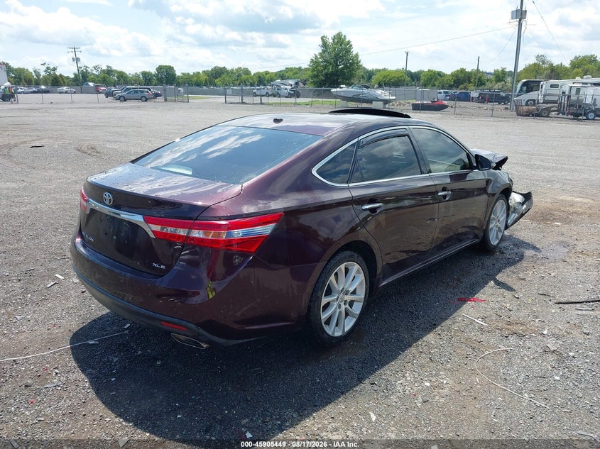 Vin: 4t1bk1ebxdu044388, lot: 46404517, toyota avalon xle touring 20134