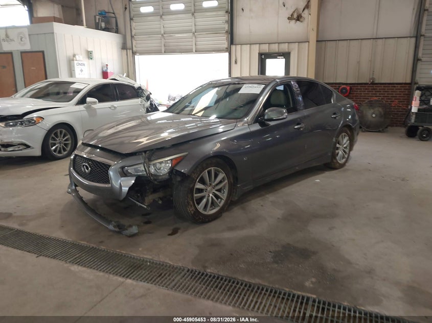 Vin: jn1bv7ap7fm342922, lot: 46404521, infiniti q50 premium 20152