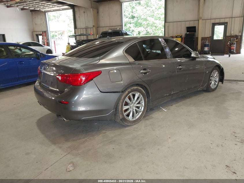 Vin: jn1bv7ap7fm342922, lot: 46404521, infiniti q50 premium 20154