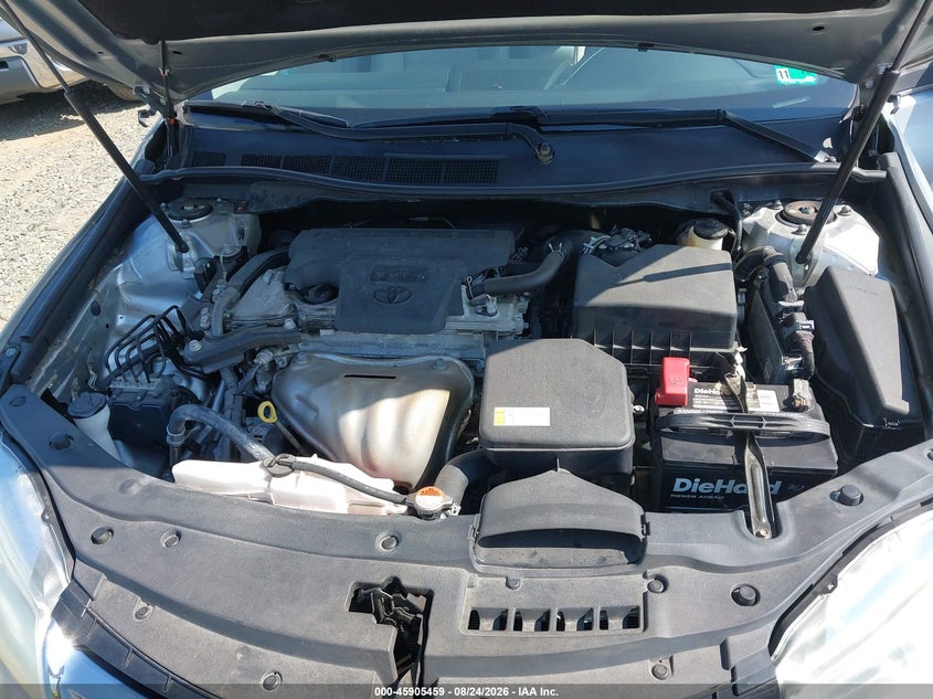 2016 TOYOTA CAMRY SEDAN 2.5L I-4 DOHC, VVT, 178HP