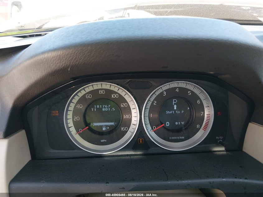 VOLVO XC70 2013 VIN YV4902BZ0D1161704