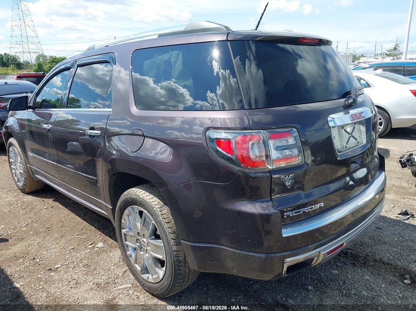 Vin: 1gkkrtkd7fj108798, lot: 46404535, gmc acadia denali 20153