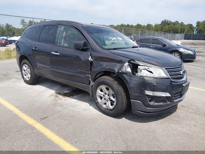 Vin: 1gnkvfkd6hj189280, lot: 46404548, chevrolet traverse ls 2017 img_1