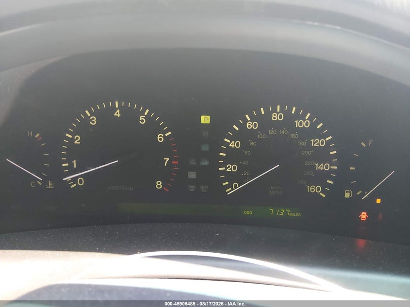 2000 LEXUS LS 400 auction photo 7