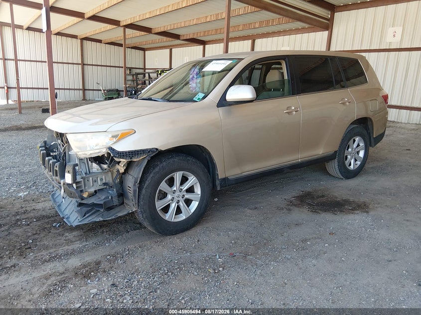 Vin: 5tdzk3eh9bs046637, lot: 46404562, toyota highlander base v6 20112
