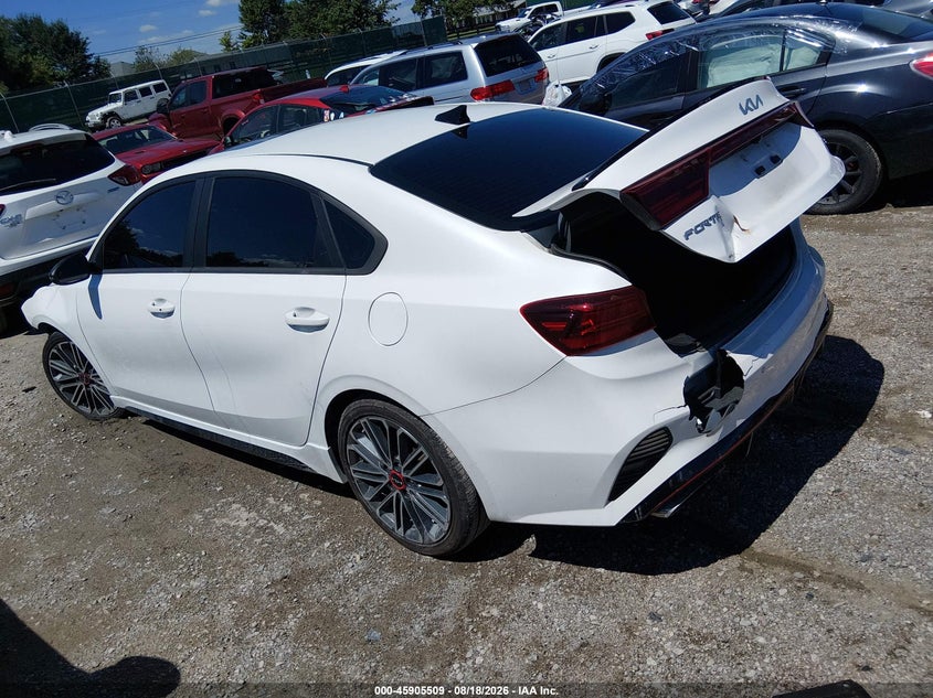 Vin: 3kpf44ac9pe567095, lot: 46404577, kia forte gt 20233