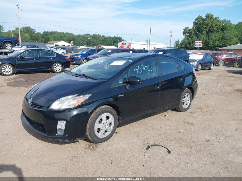 2011 Toyota Prius, Storm Damage, IAAI, VIN JTDKN3DU0B1451984 — photo 2