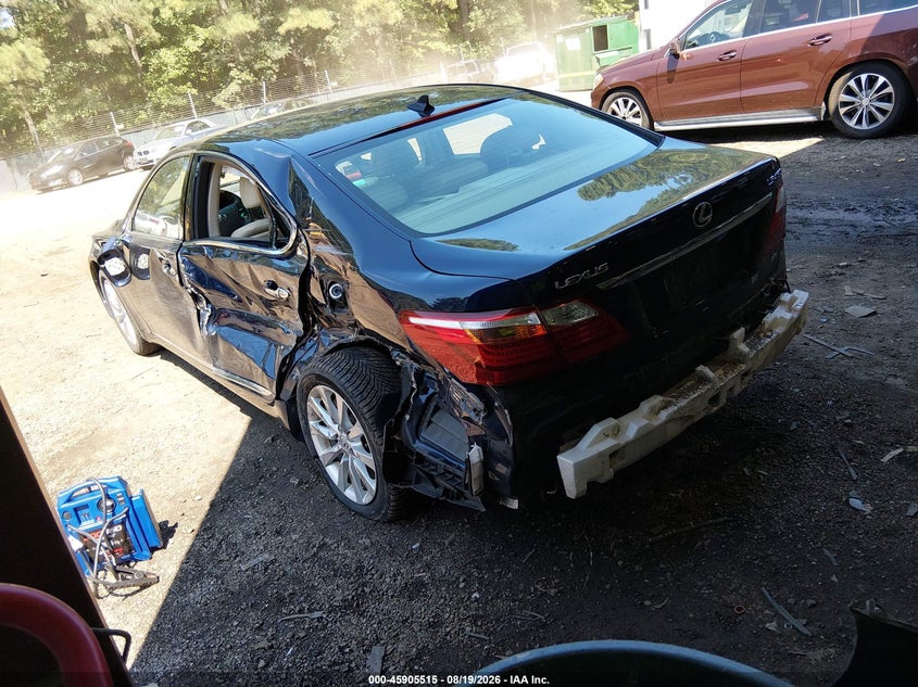 LEXUS LS 460 2010 VIN JTHCL5EFXA5007619