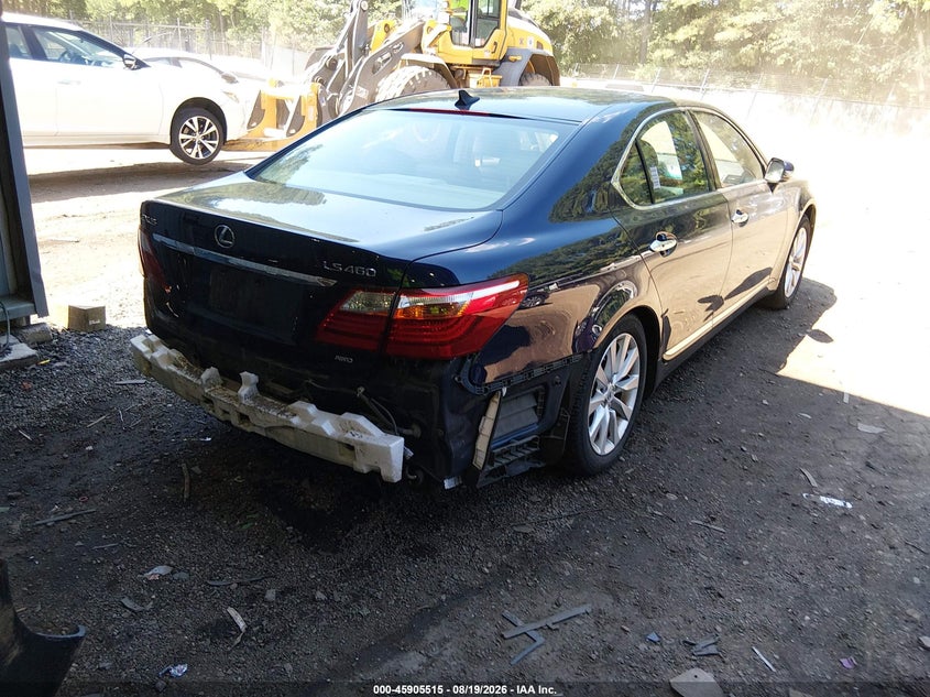 LEXUS LS 460 2010 VIN JTHCL5EFXA5007619