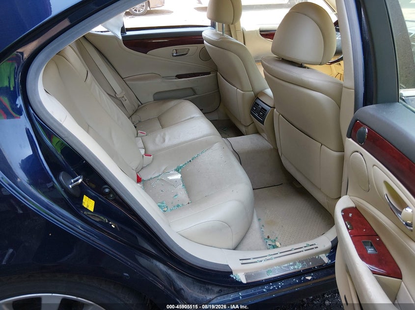 LEXUS LS 460 2010 VIN JTHCL5EFXA5007619