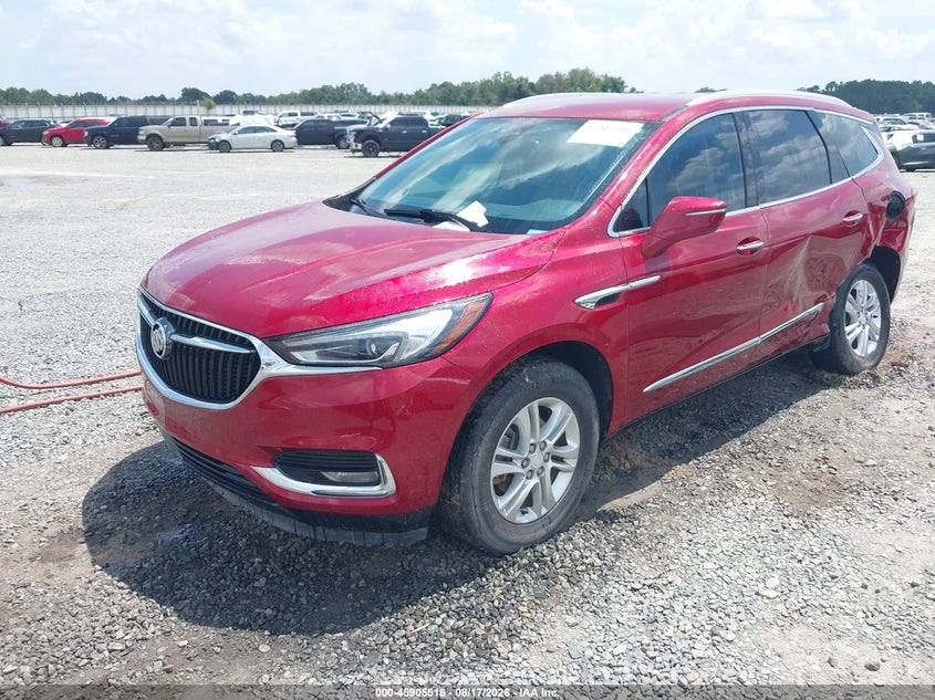 2018 Buick Enclave, Левый бок, IAAI, VIN 5GAERCKW9JJ121573 — фото 2