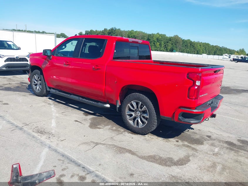 Vin: 1gcuyeed7lz187174, lot: 46404590, chevrolet silverado 1500 4wd  short bed rst 20203
