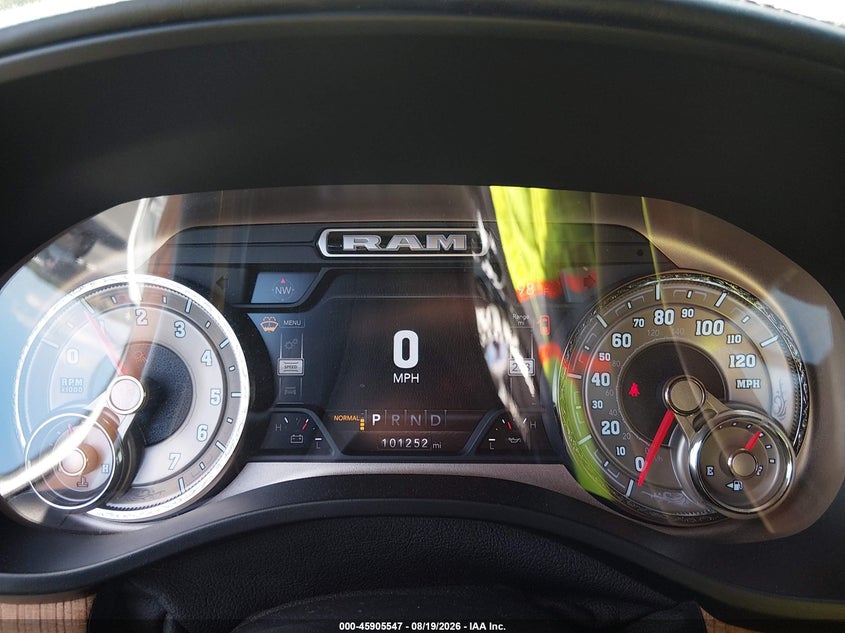 RAM 1500 2019 VIN 1C6SRFKT8KN815987