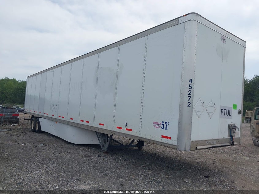 2016 WABASH NATIONAL CORP DRY VAN SEMI TRAILER auction photo 1