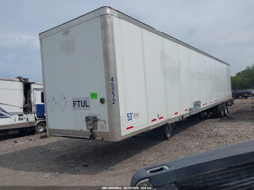 2016 WABASH NATIONAL CORP DRY VAN SEMI TRAILER auction photo 2