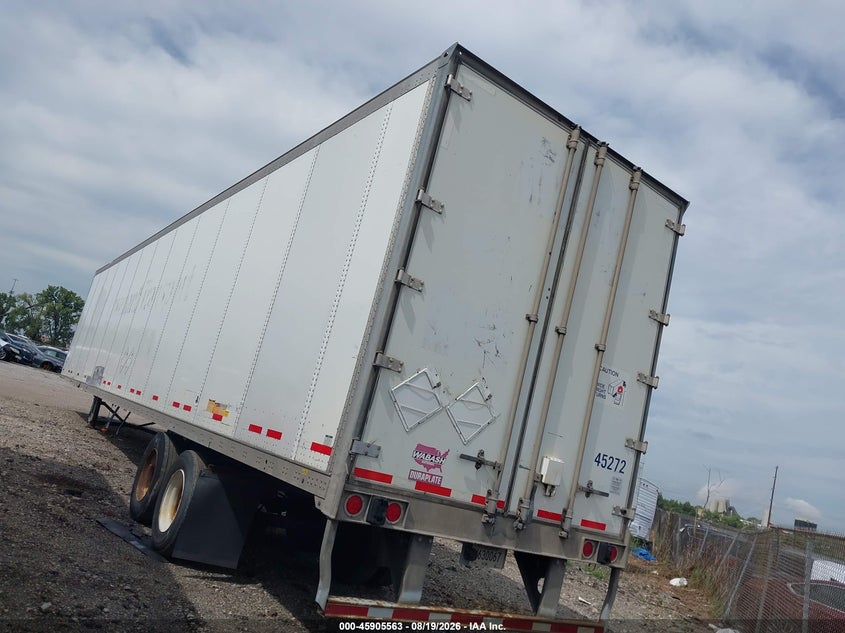 2016 WABASH NATIONAL CORP DRY VAN SEMI TRAILER auction photo 3