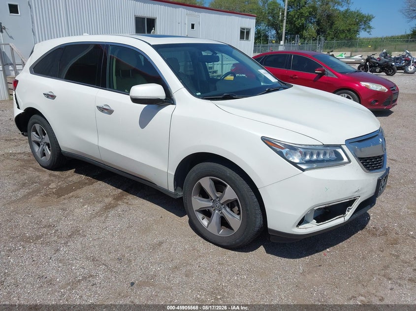 2015 ACURA MDX auction photo 1