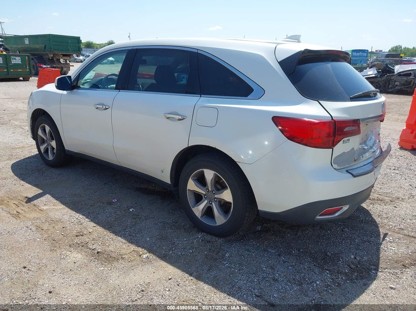 2015 ACURA MDX auction photo 3