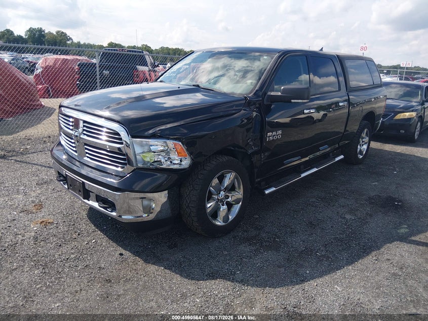 Vin: 1c6rr7tt9hs653946, lot: 46404715, ram 1500 big horn  4x4 6'4 box 20172