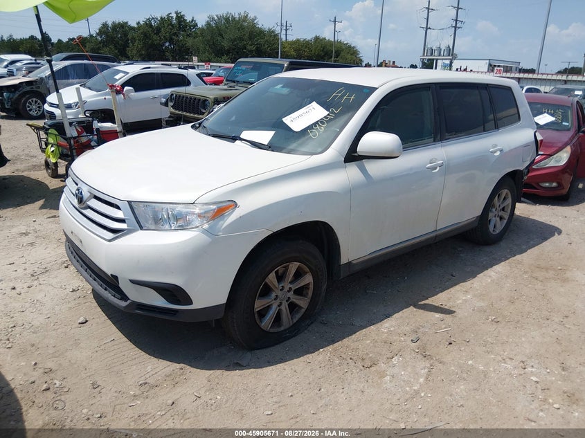 2012 TOYOTA HIGHLANDER SPORT UTILITY VEHICLE 3.5L V-6 DOHC, VVT, 270HP