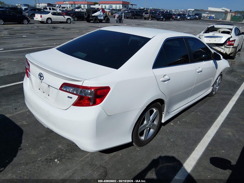 2012 TOYOTA CAMRY auction photo 4
