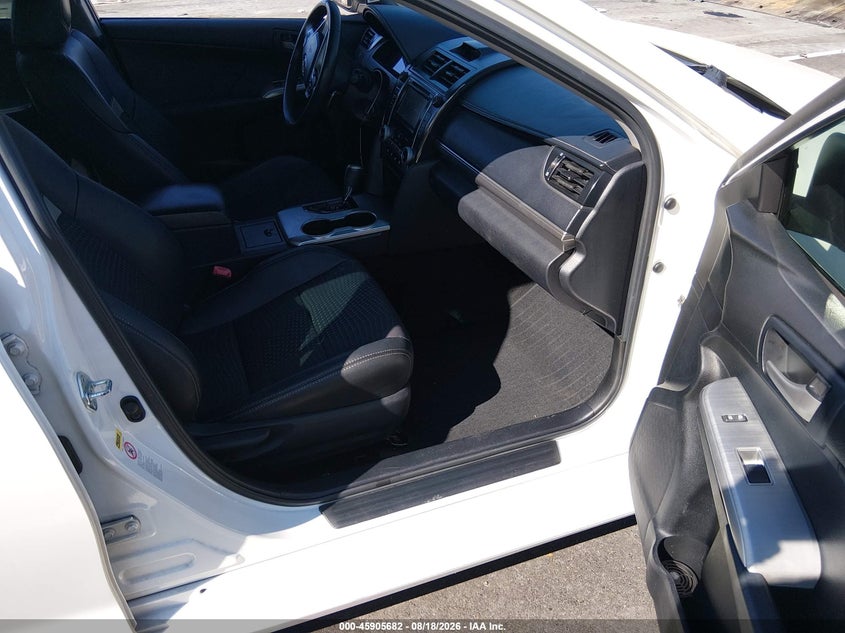 2012 TOYOTA CAMRY auction photo 5