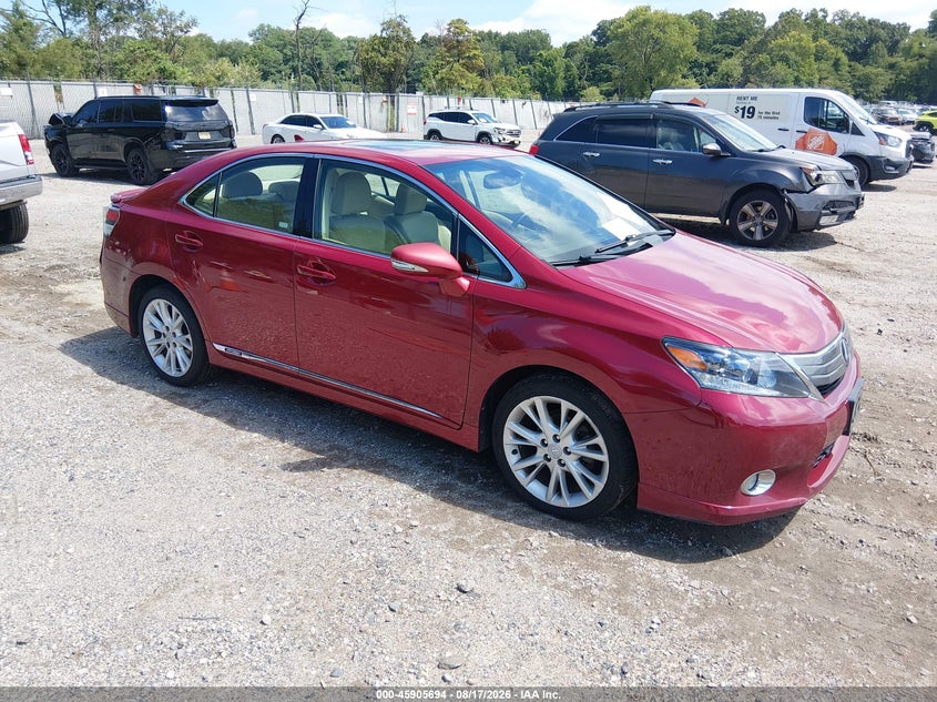 2010 LEXUS HS 250H auction photo 1