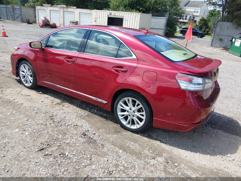 2010 LEXUS HS 250H auction photo 3