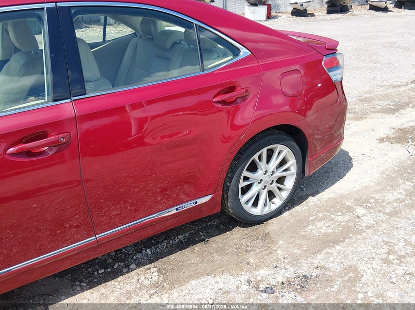 2010 LEXUS HS 250H auction photo 6