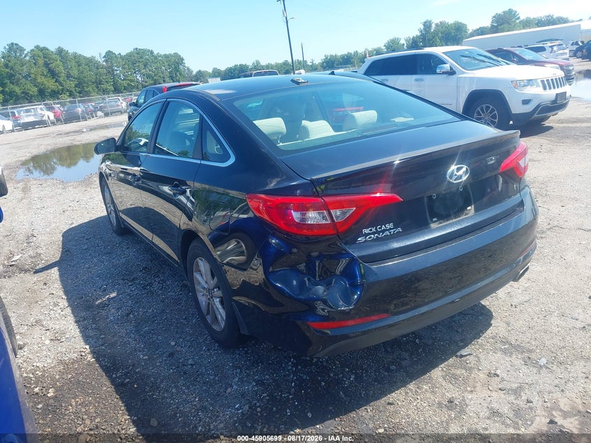 2016 HYUNDAI SONATA auction photo 3