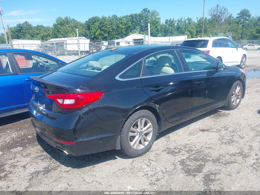 2016 HYUNDAI SONATA auction photo 4