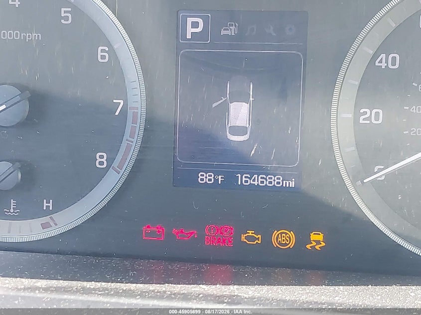 2016 HYUNDAI SONATA auction photo 7