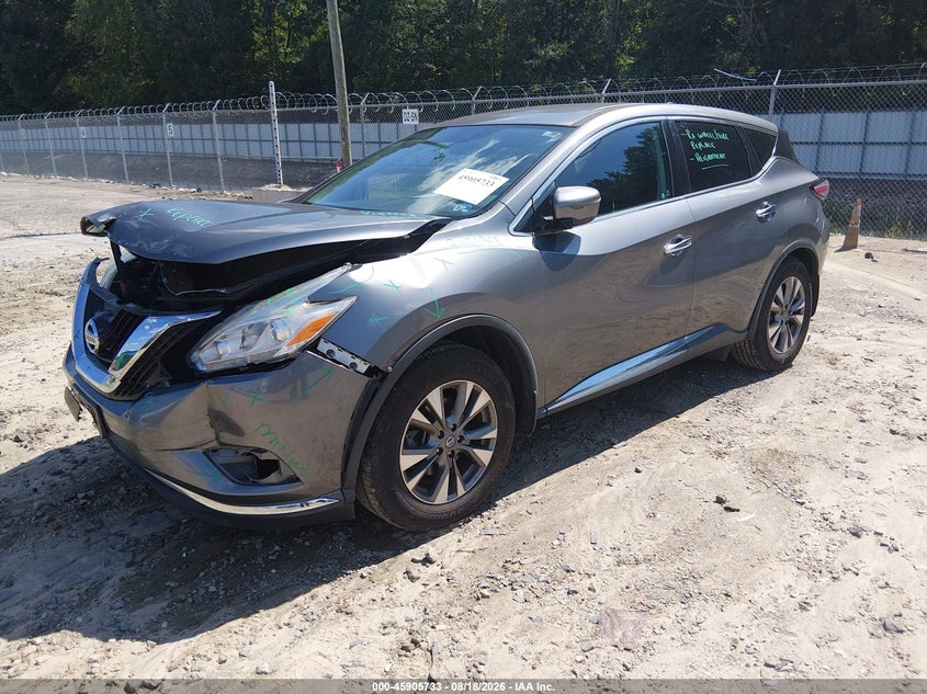 NISSAN MURANO 2017 VIN 5N1AZ2MH1HN169881