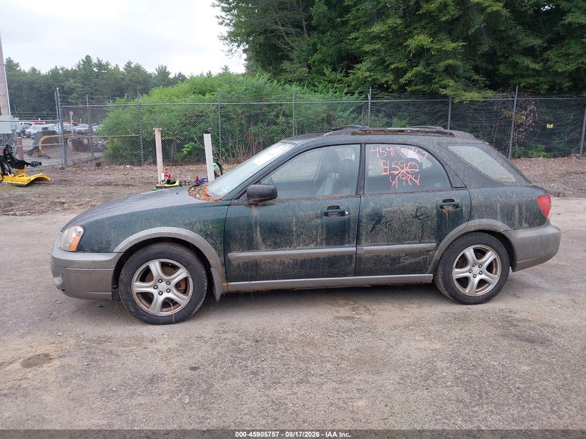 SUBARU IMPREZA OUTBACK SPORT 2004 VIN JF1GG68564H816012