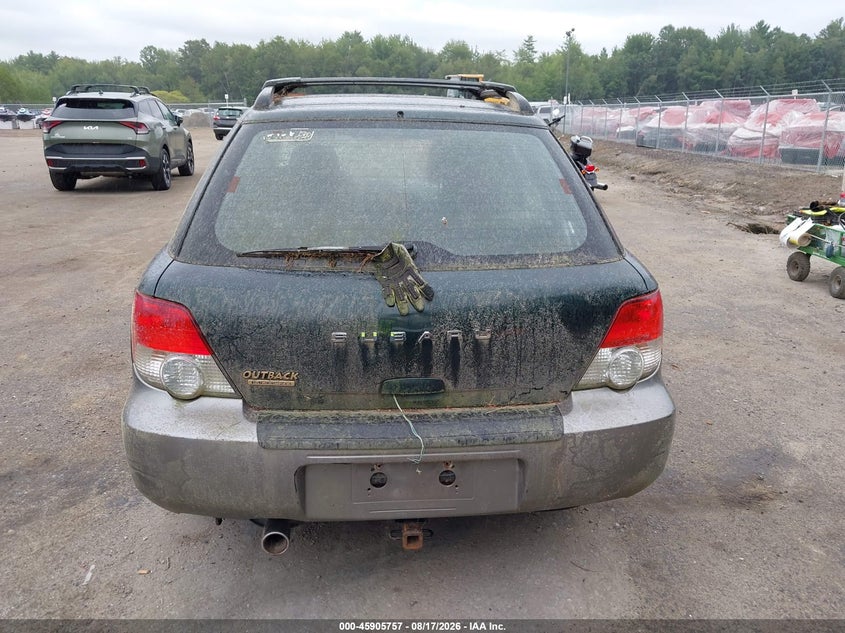 SUBARU IMPREZA OUTBACK SPORT 2004 VIN JF1GG68564H816012