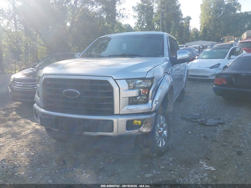 2015 Ford F-150, Левый бок, IAAI, VIN 1FTEW1EF2FFB87187 — фото 2