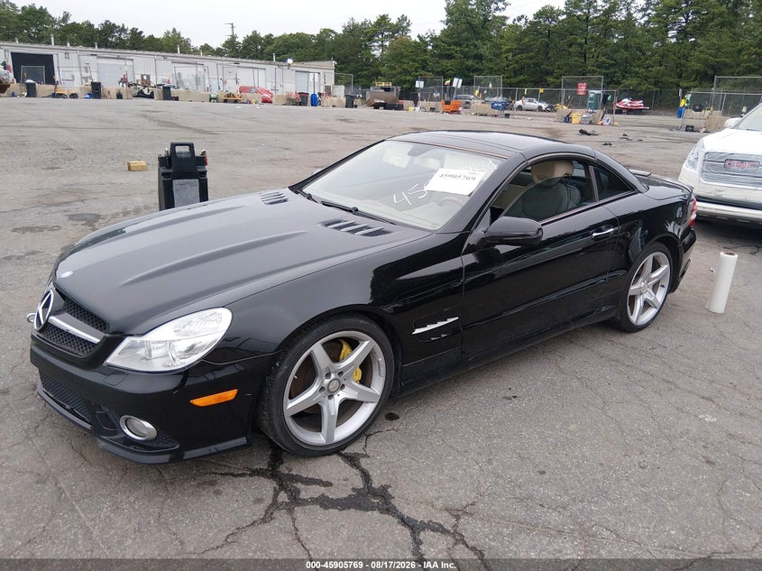 2009 MERCEDES-BENZ SL 550 auction photo 2