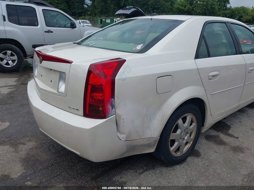 CADILLAC CTS 2007 VIN 1G6DP577870117822