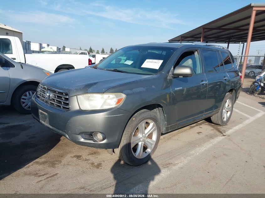2008 Toyota Highlander, Обычный износ, IAAI, VIN JTEES42A882026581 — фото 2